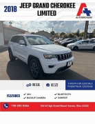  2018 Jeep Grand Cherokee 4d SUV 4WD Limited V6 at A+ Autobrokers near Mt. Vernon, OH