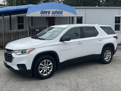 Used 2020 Chevrolet Traverse 4d SUV AWD LS w/1LS at Dave White Auto Credit near Sylvania, OH
