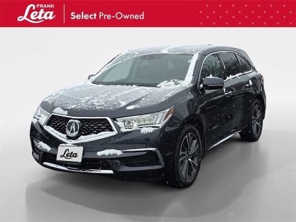 Used 2020 Acura MDX 4d SUV AWD Tech at Frank Leta Acura of Springfield near Springfield, MO