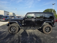 Used 2021 Jeep Wrangler Unlimited Sahara 4x4 at Dime Down by Frank Leta near Bridgeton, MO