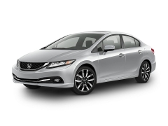  2015 Honda Civic Sedan 4dr CVT EX-L at Dime Down by Frank Leta near Bridgeton, MO