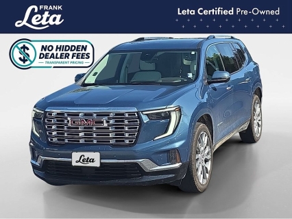 Used 2025 GMC Acadia AWD 4dr Denali at Frank Leta Acura of Springfield near Springfield, MO