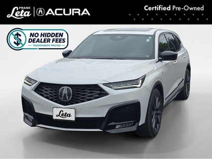 Used 2025 Acura MDX SH-AWD w/A-Spec Package at Frank Leta Acura of Springfield near Springfield, MO