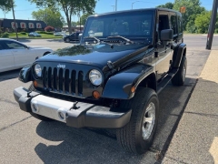 Used 2008 Jeep Wrangler Unlimited 4d Convertible 4WD Sahara at VerHage Auto Sales near Holland, MI