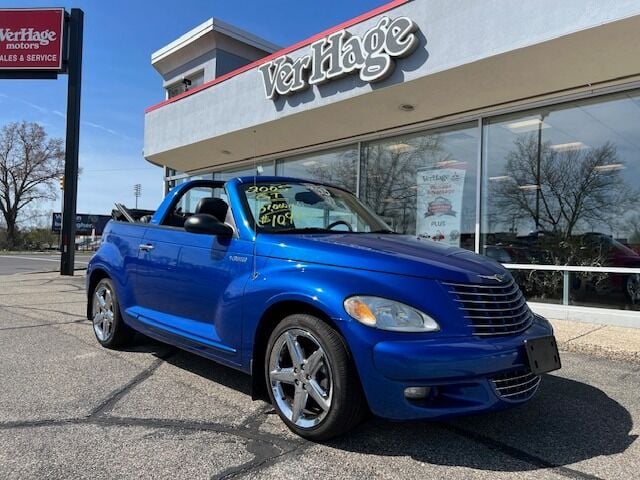 Used 2005  Chrysler PT Cruiser 2d Convertible GT at VerHage Auto Sales near Holland, MI