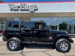 Used 2008 Jeep Wrangler Unlimited 4d Convertible 4WD Sahara at VerHage Auto Sales near Holland, MI
