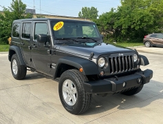 Used 2016 Jeep Wrangler Unlimited 4d Convertible Sport at Best Choice Motors near Lafayette, IN