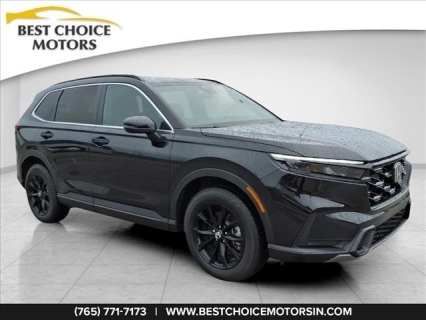 Used 2025 Honda CR-V Hybrid Sport-L AWD at Best Choice Motors near Lafayette, IN