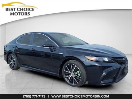 Used 2021 Toyota Camry Hybrid SE CVT at Best Choice Motors near Lafayette, IN