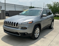 Used 2016 Jeep Cherokee 4d SUV 4WD Limited V6 at Best Choice Motors near Lafayette, IN