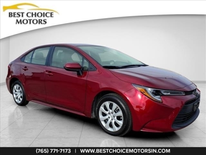 Used 2025 Toyota Corolla LE CVT at Best Choice Motors near Lafayette, IN