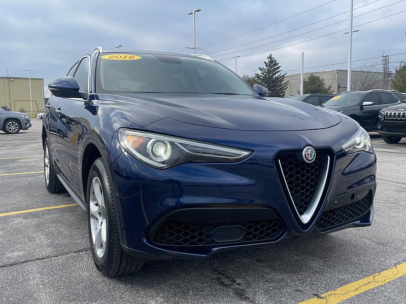 Used 2018  Alfa Romeo Stelvio 4d SUV AWD at Best Choice Motors near Lafayette, IN