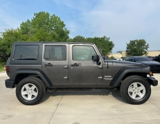Used 2016 Jeep Wrangler Unlimited 4d Convertible Sport at Best Choice Motors near Lafayette, IN
