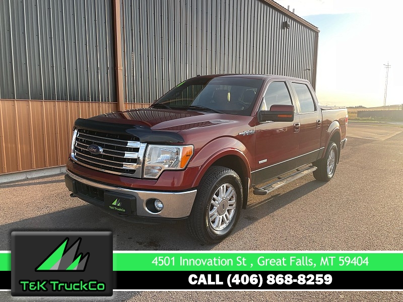 Used 2014 Ford F-150 4WD Supercrew Lariat 5 1/2 at T&K TruckCo near Great Falls, MT