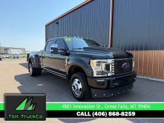  2022 Ford Super Duty F-350 4WD Platinum Crew Cab DRW 8' Box at T&K TruckCo near Great Falls, MT