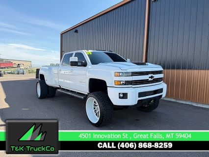 Used 2019 Chevrolet Silverado 3500 4WD Crew Cab LTZ DRW at T&K TruckCo near Great Falls, MT