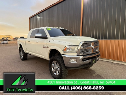 Used 2018 Ram 3500 4WD Mega Cab Laramie at T&K TruckCo near Great Falls, MT