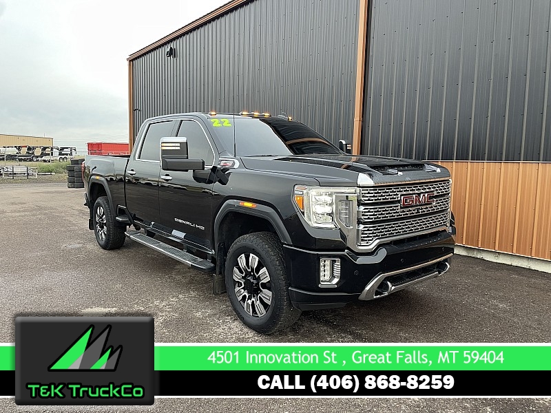 Used 2022  GMC Sierra 3500HD 4WD Crew Cab 159" Denali Dsl at T&K TruckCo near Great Falls, MT