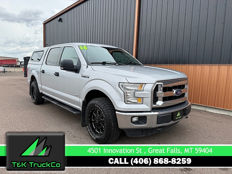 Used 2016  Ford F-150 4WD SuperCrew XLT 5 1&sol;2 at T&K TruckCo near Great Falls&comma; MT