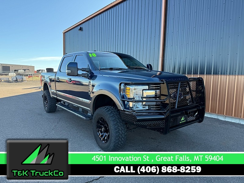 Used 2018 Ford Super Duty F-350 4WD Crew Cab Lariat SRW at T&K TruckCo near Great Falls, MT