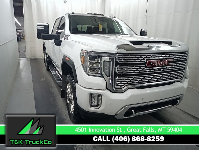 Used 2021  GMC Sierra 2500HD 4WD Crew Cab 159" Denali Dsl at T&K TruckCo near Great Falls&comma; MT