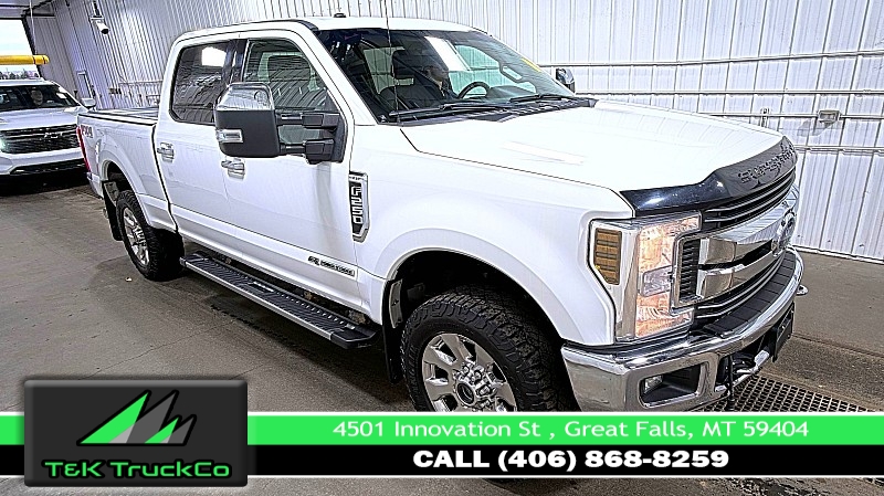 Used 2019  Ford Super Duty F-250 4WD Crew Cab XLT at T&K TruckCo near Great Falls, MT