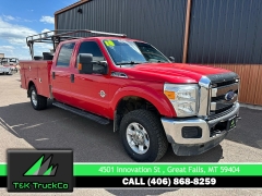 Used 2014 Ford Super Duty F-350 4WD Crew Cab XLT SRW Longbed at T&K TruckCo near Great Falls, MT