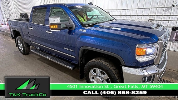 Used 2019 GMC Sierra 2500 4WD Crew Cab SLT at T&K TruckCo near Great Falls, MT