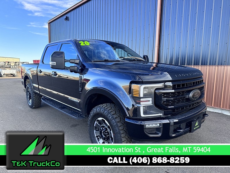 Used 2020  Ford Super Duty F-350 4WD Crew Cab Lariat SRW at T&K TruckCo near Great Falls, MT