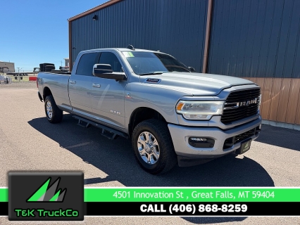 Used 2021 Ram 3500 4WD Big Horn Crew Cab 8' Box at T&K TruckCo near Great Falls, MT
