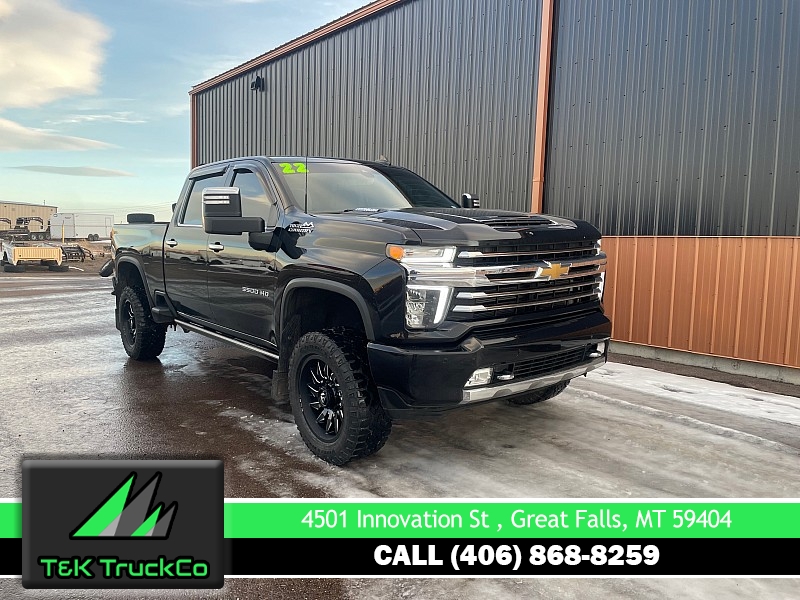 Used 2022  Chevrolet Silverado 3500HD 4WD Crew Cab 159" High Country Dsl at T&K TruckCo near Great Falls, MT