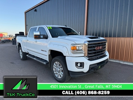 Used 2017 GMC Sierra 2500 4WD Crew Cab SLT at T&K TruckCo near Great Falls, MT
