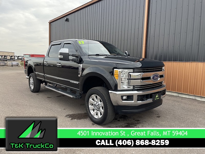 Used 2017  Ford Super Duty F-350 4WD Crew Cab Lariat SRW Longbed at T&K TruckCo near Great Falls, MT