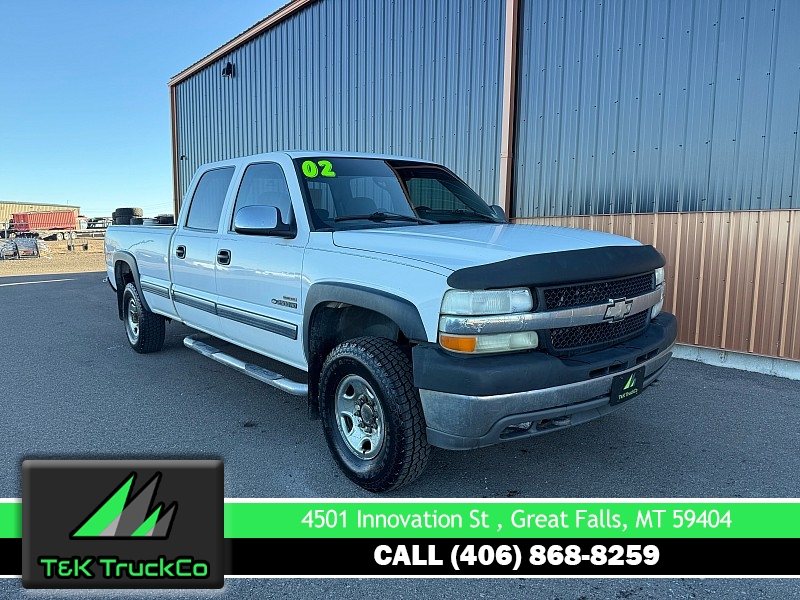 Used 2002  Chevrolet Silverado 2500 4WD Crew Cab HD LS Longbed at T&K TruckCo near Great Falls&comma; MT