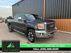 Used 2015 GMC Sierra 2500 4WD Crew Cab SLT Duramax Plus at T&K TruckCo near Great Falls, MT