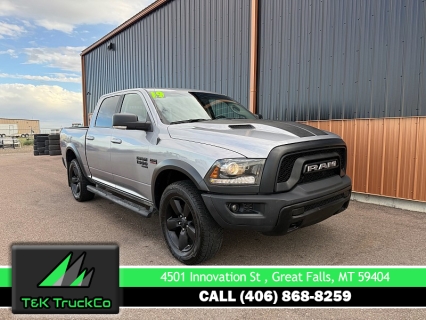 Used 2019 Ram 1500 Classic 4WD Crew Cab Warlock at T&K TruckCo near Great Falls, MT
