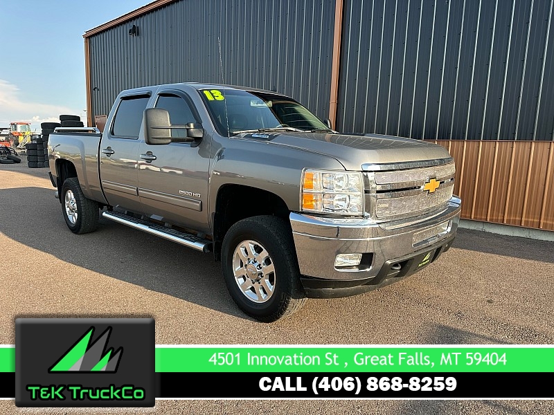 Used 2013  Chevrolet Silverado 2500 4WD Crew Cab LTZ at T&K TruckCo near Great Falls, MT