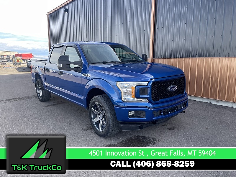 Used 2018  Ford F-150 4WD SuperCrew XLT 5 1/2 at T&K TruckCo near Great Falls, MT