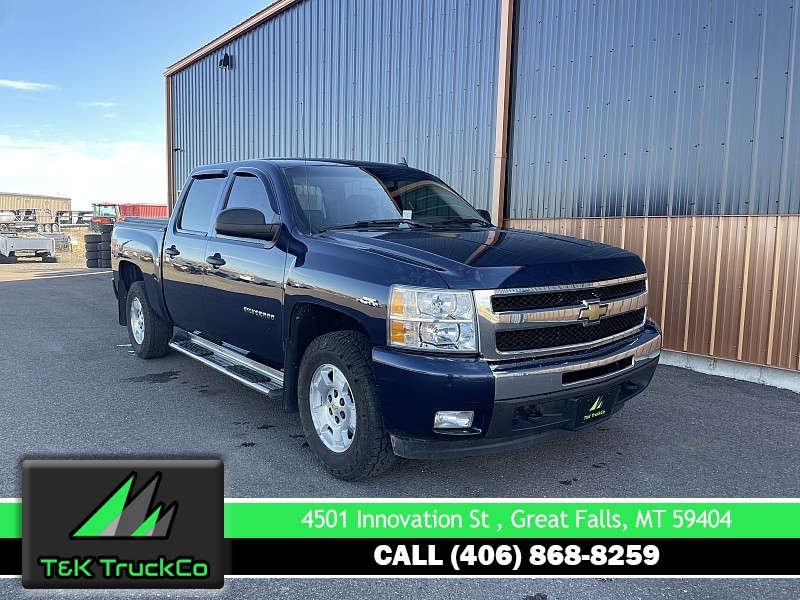 Used 2011  Chevrolet Silverado 1500 4WD Crew Cab LT at T&K TruckCo near Great Falls, MT