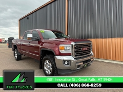 Used 2015  GMC Sierra 2500 4WD Crew Cab SLT Duramax Plus at T&K TruckCo near Great Falls&comma; MT
