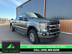  2022 Ford Super Duty F-350 4WD XLT Crew Cab SRW 8' Box at T&K TruckCo near Great Falls, MT