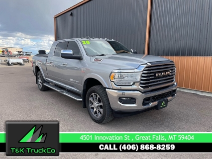 Used 2020 Ram 2500 4WD Mega Cab Longhorn at T&K TruckCo near Great Falls, MT