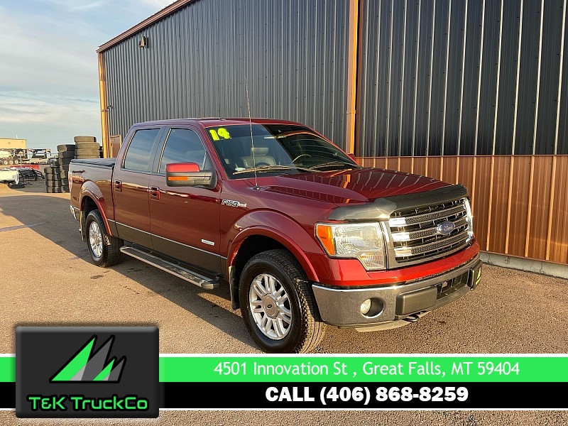 Used 2014 Ford F-150 4WD Supercrew Lariat 5 1/2 at T&K TruckCo near Great Falls, MT