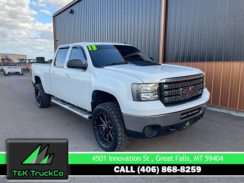 Used 2013 GMC Sierra 2500 4WD Crew Cab SLE at T&K TruckCo near Great Falls, MT
