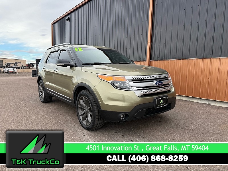 Used 2012  Ford Explorer 4d SUV 4WD XLT at T&K TruckCo near Great Falls, MT