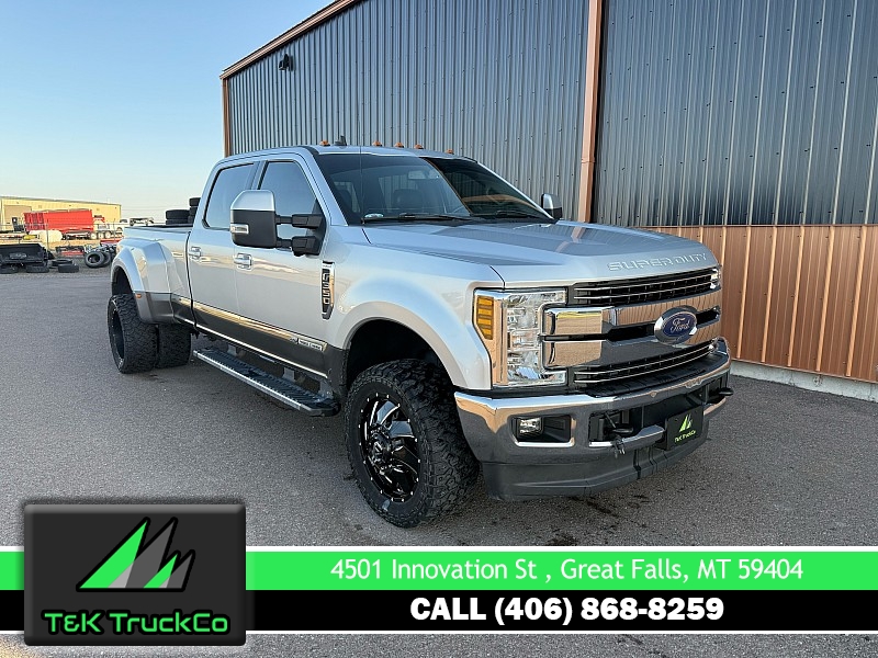 Used 2019  Ford Super Duty F-350 4WD Crew Cab Lariat DRW Longbed at T&K TruckCo near Great Falls, MT