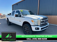 Used 2015 Ford Super Duty F-350 4WD Crew Cab Platinum SRW at T&K TruckCo near Great Falls, MT