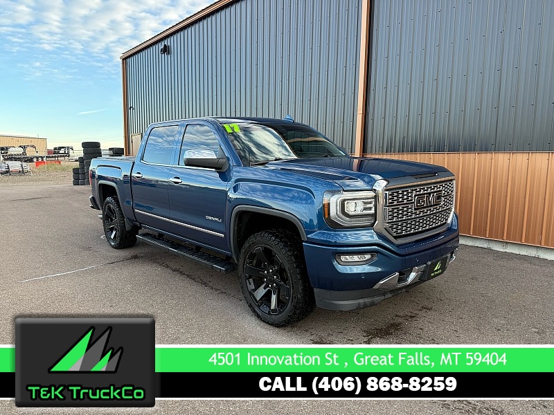 Used 2017 GMC Sierra 1500 4WD Crew Cab Denali Longbed at T&K TruckCo near Great Falls, MT
