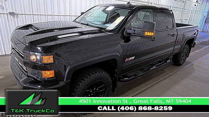 Used 2017  Chevrolet Silverado 2500 4WD Crew Cab LT at T&K TruckCo near Great Falls, MT