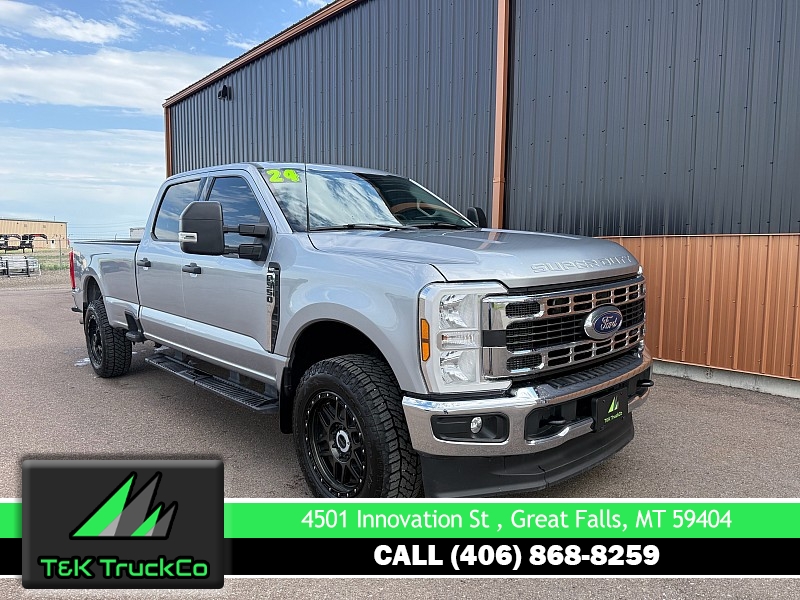 Used 2024  Ford Super Duty F-350 4WD XLT Crew Cab SRW 8' Box at T&K TruckCo near Great Falls&comma; MT